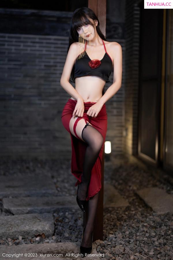 林星阑  [XiuRen]高清写真图 2023.10.18 No.7529 林星阑 黑丝美腿第9张图片